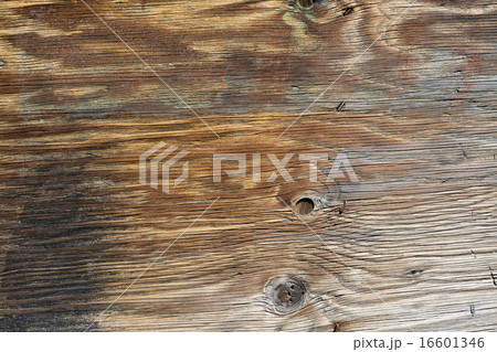 Old Gray-Brown Wood Plank with Texture 16601346