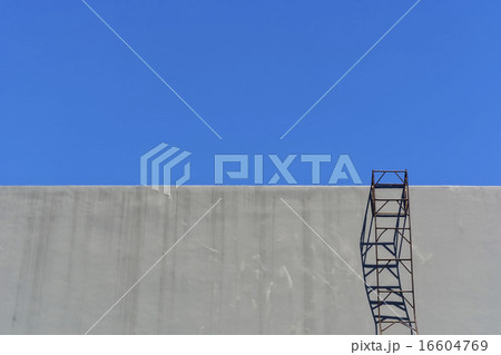 Steel Ladder on Wall Steel Ladder on Wall 16604769