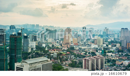 Kuala Lumpur panoramic view 16610679