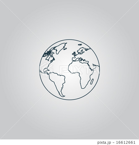 Pictograph of globe Pictograph of globe 16612661