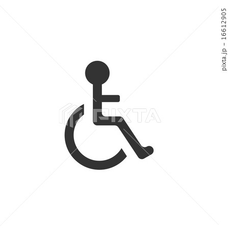 Pictogram of Disabled in Wheelchair Pictogram of Disabled in Wheelchair 16612905
