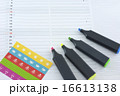 Calendar and colored markers 16613138