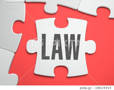 Law - Puzzle on the Place of Missing Pieces. Law - Puzzle on the Place of Missing Pieces. 16614454
