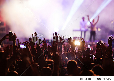 Crowd at concert 16614785