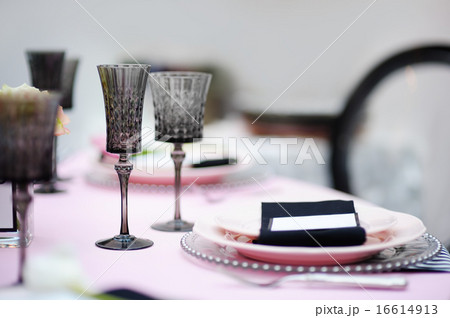 Table set for reception Table set for reception 16614913