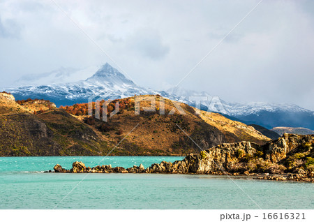 Autumn in Patagonia. The Torres del Paine  16616321