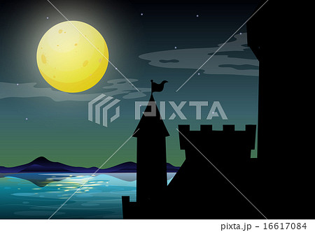 Silhouette castle 16617084