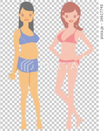比較する2人女性 16617748