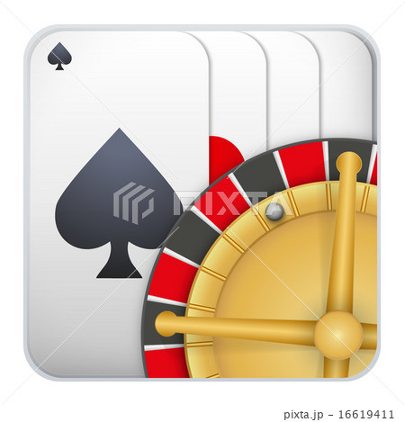 Icon deck of playing cards roulette for casino 16619411