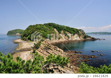 友ヶ島(沖の島から虎島を望む)　【和歌山県和歌山市】 16621826