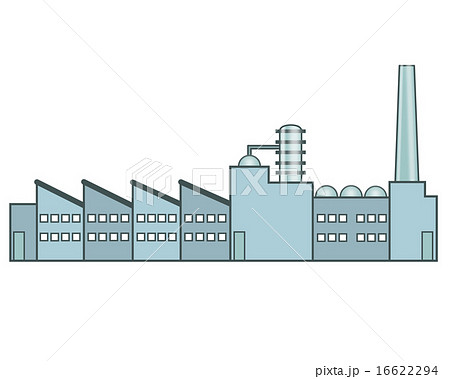 工場のイラスト 16622294