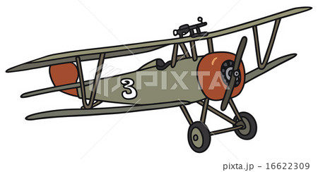 Vintage military biplane 16622309