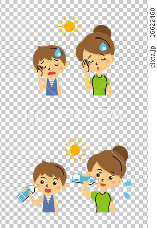 暑さ対策【三頭身・シリーズ】 16622460