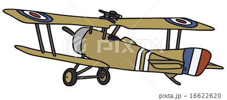 Vintage military biplane 16622620