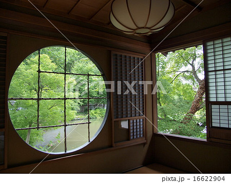 山寺常山邸の萬竹庵の茶室 16622904