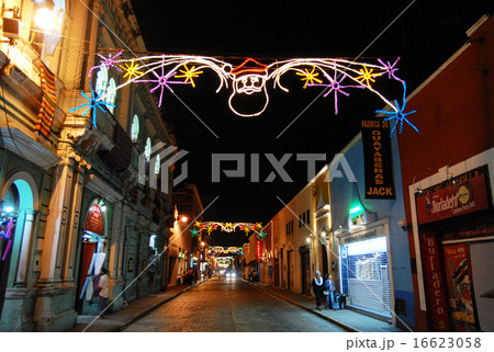 メキシコ　メリダ　クリスマスイルミネーション 16623058