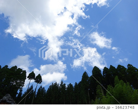 青い空と雲 16623748