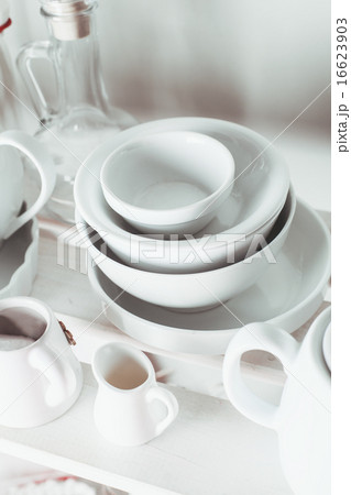 Shelves in the rack 16623903