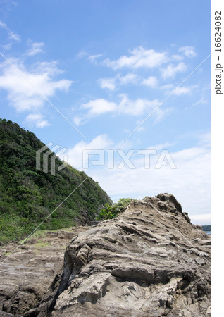 三浦半島、長浜海岸の風景 16624082