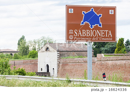 fortification of Sabbioneta city, Lombardy, Italy 16624336