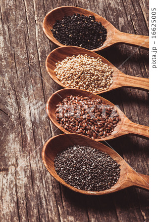 Chia, sesame, flax 16625005