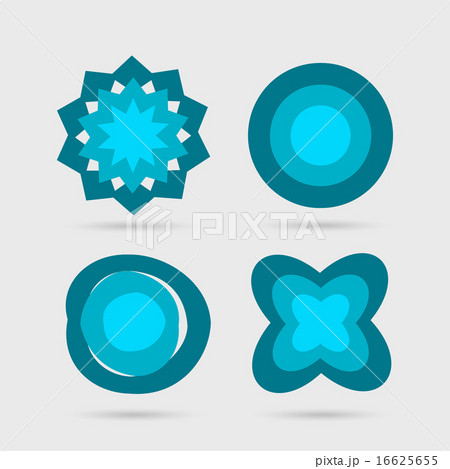Abstract icons set 16625655