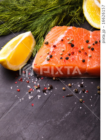 Piece of salmon 16626157