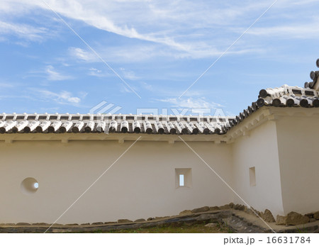 青空と姫路城の白壁 16631784