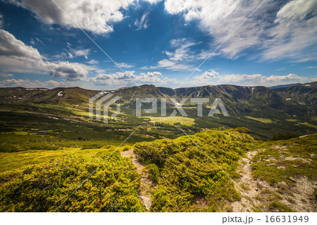 Beautiful mountains landscape in Carpathian 16631949