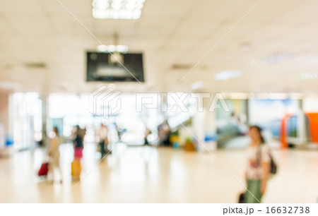 Blurred waiting zone in airport,use as background Blurred waiting zone in airport,use as background 16632738