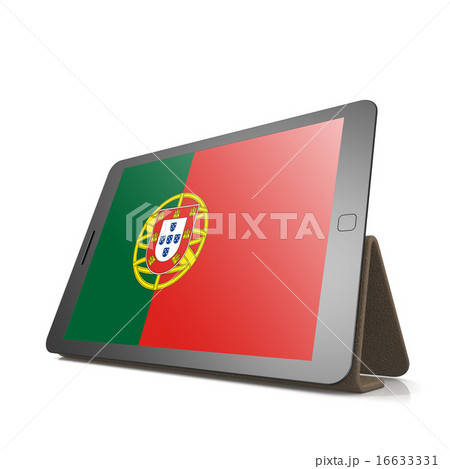 Tablet with Portugal flag 16633331