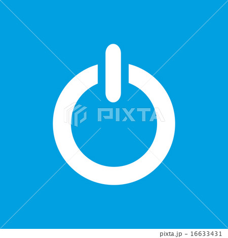 Power white icon Power white icon 16633431