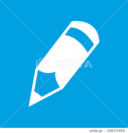 Pencil white icon Pencil white icon 16633469
