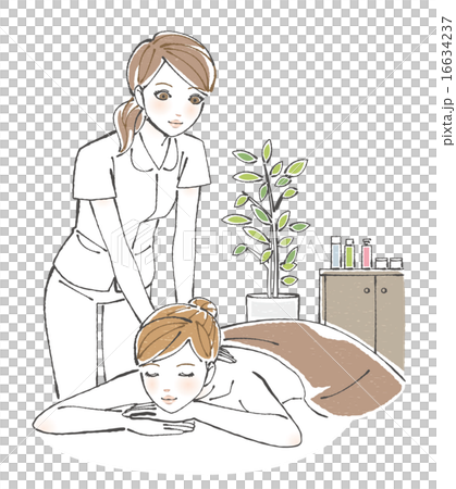 Woman in illustration Woman in illustration 16634237