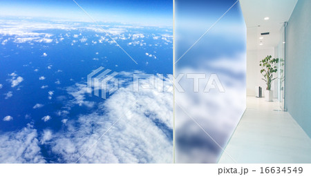 オフィスイメージ　空　地球　雲 16634549