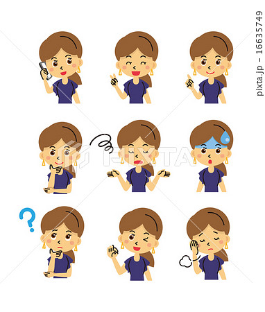 OLのセット【三頭身・シリーズ】 16635749