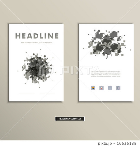 Vector cover book with colorful abstract spots Vector cover book with colorful abstract spots 16636138