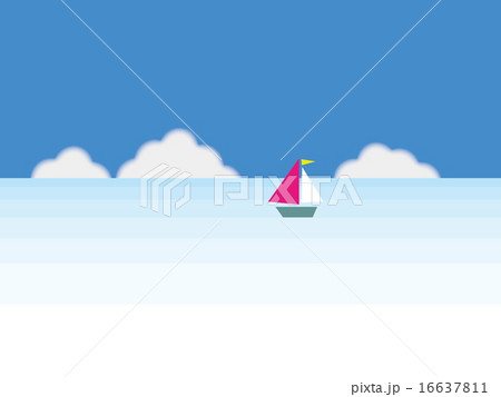 海 ヨット 空 海 ヨット 空 16637811