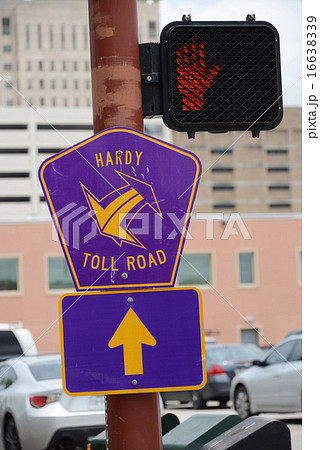 ヒューストン、有料道路のサイン 16638339