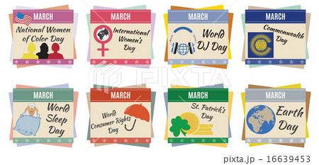 World holidays. March 16639453