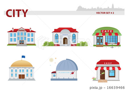 Public building. Set 2. 16639466