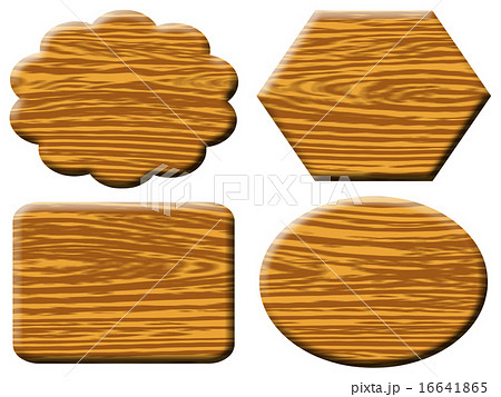 木製アイコン 16641865