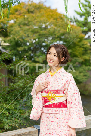 着物を着た女性 着物を着た女性 16642047
