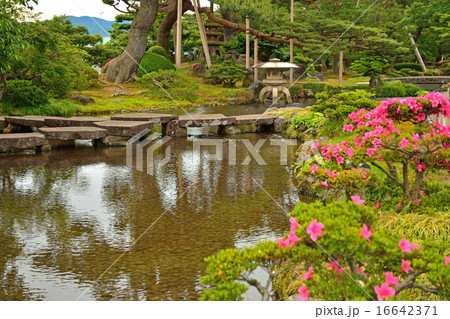 金沢散歩:兼六園 雁行橋と雪見灯籠 金沢散歩:兼六園 雁行橋と雪見灯籠 16642371