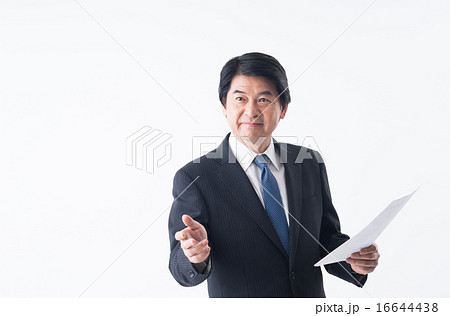 ミドルのビジネスマン ミドルのビジネスマン 16644438