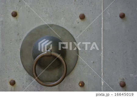 中国建築　扉の装飾金具 16645019