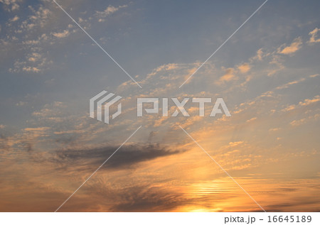 夕日、夕陽、夕焼け 夕日、夕陽、夕焼け 16645189