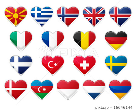 Set of European Flags Set of European Flags 16646144