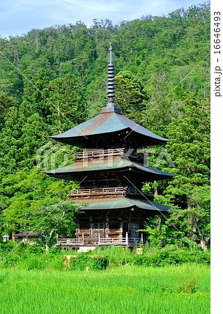 安久津八幡神社三重塔 安久津八幡神社三重塔 16646493