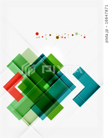 Clean colorful unusual geometric pattern design Clean colorful unusual geometric pattern design 16647871